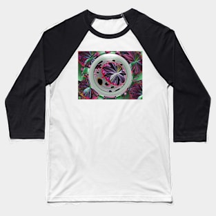 Moon Flower Celebration Baseball T-Shirt